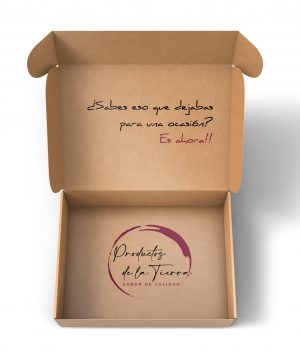 Caja cartón Kraft