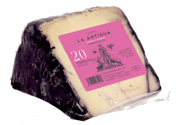 La Antigua queso de oveja añejo al tempranillo