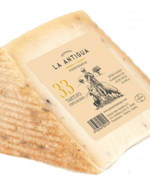 La Antigua queso de oveja curado al tartufo