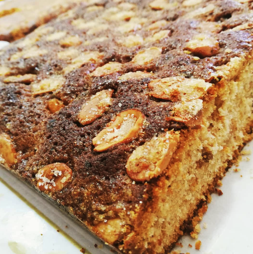 Bollo coscarón artesanal de Panadería La Pureza